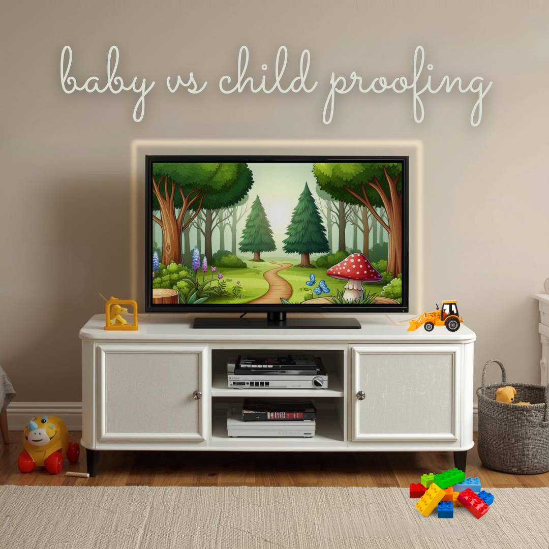 Baby-Proofing vs Child-Proofing: What Parents Overlook About TVs (2025 Guide)