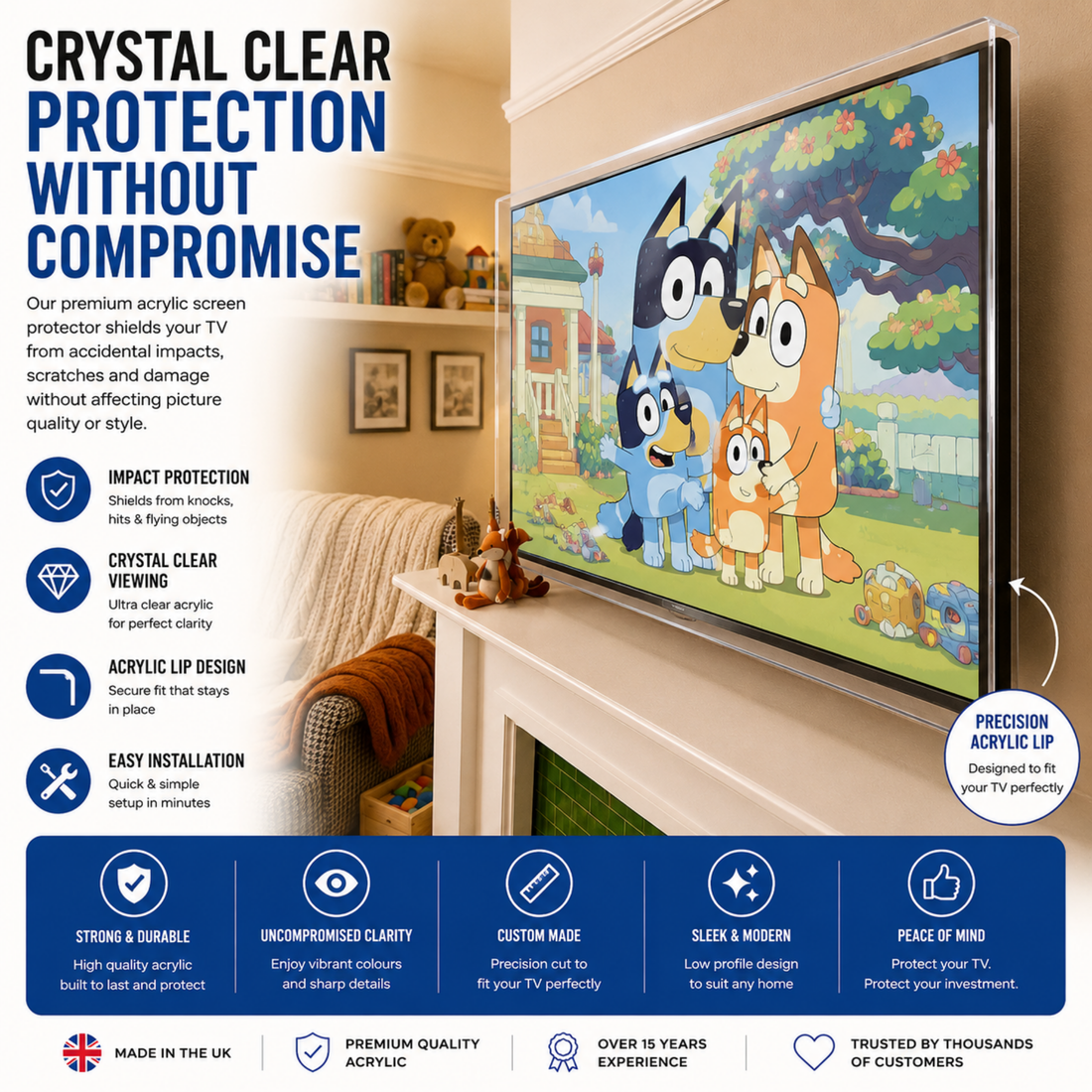 How to Protect a TV from Accidental Damage in an Autistic Home