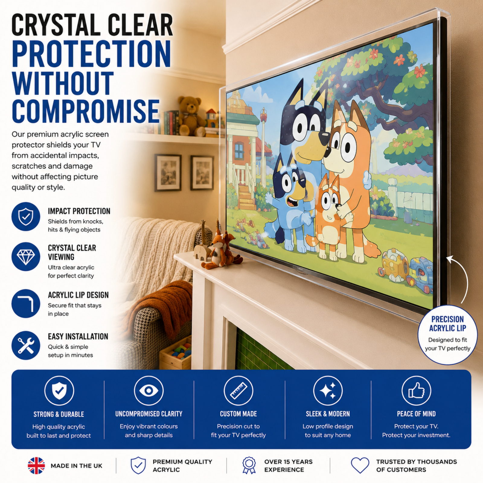 How to Protect a TV from Accidental Damage in an Autistic Home