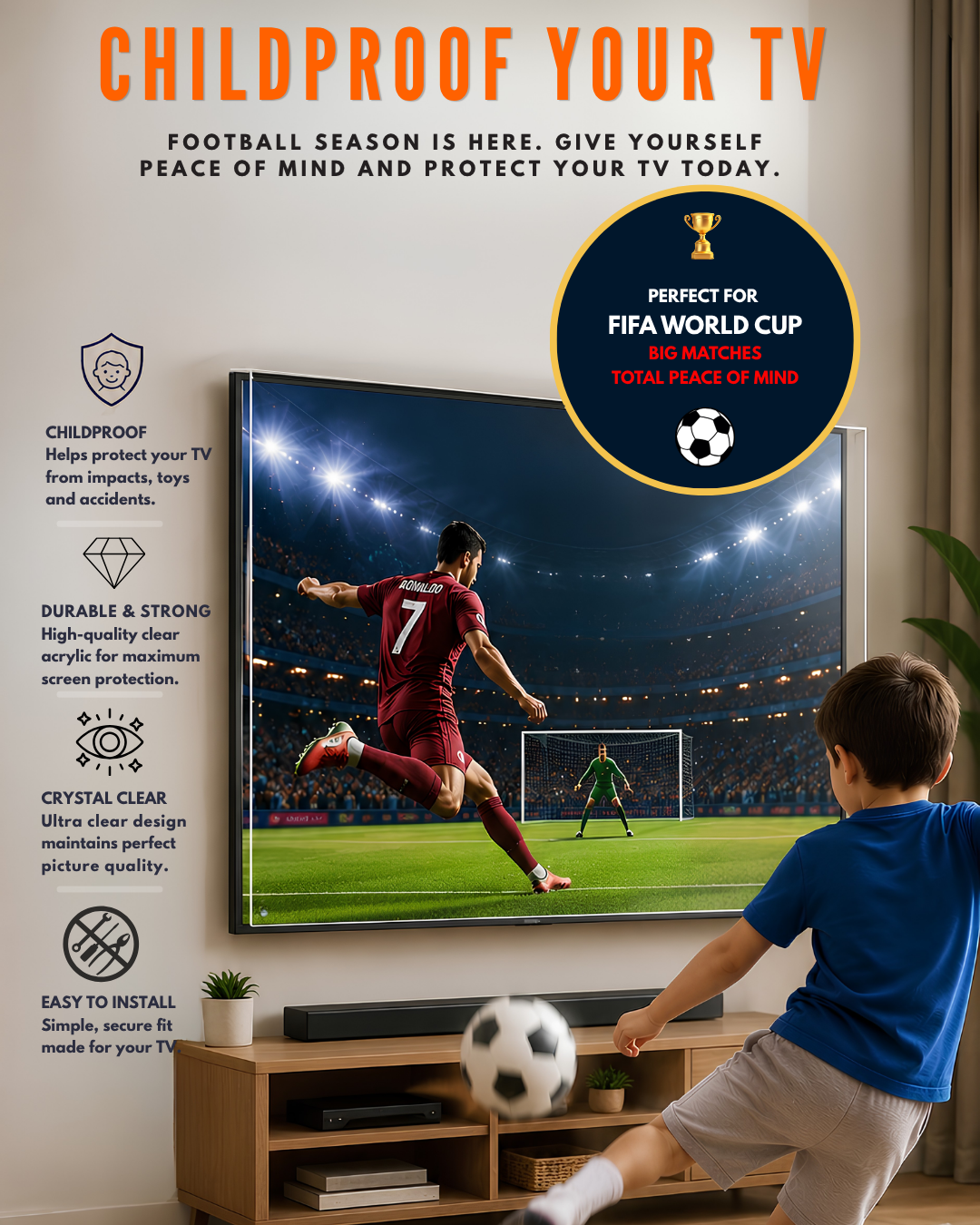 How to Childproof Your TV Before the 2026 FIFA World Cup