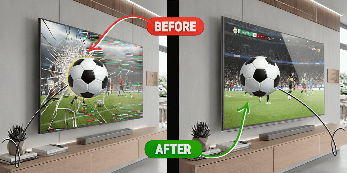 Why Every Sports Bar Needs a Commercial TV Screen Protector During the World Cup