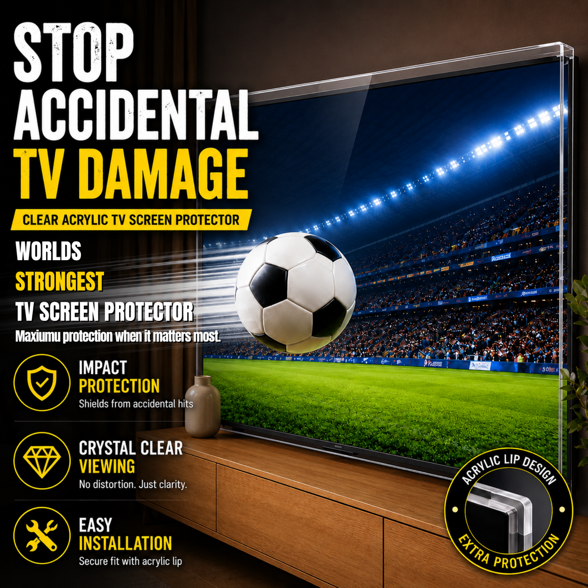 Before the Next Goal Costs You £1,000: Protect Your TV This FIFA World Cup with Our Strongest Ever Screen Protectors ⚽
