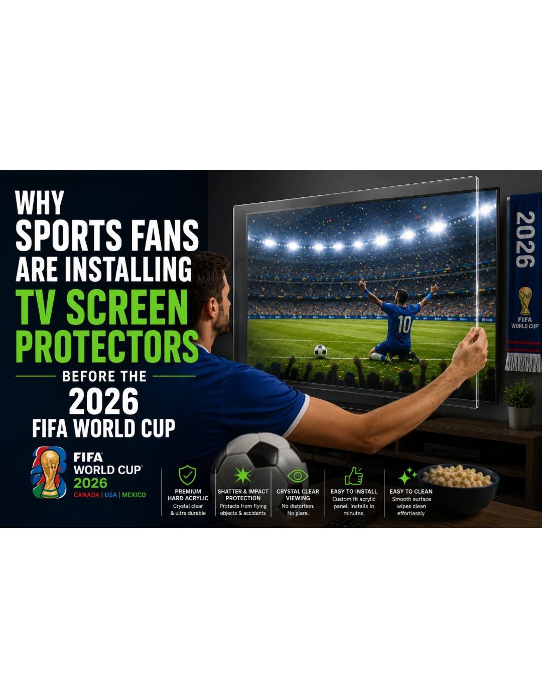 Why Sports Fans Are Installing TV Screen Protectors Before the 2026 FIFA World Cup