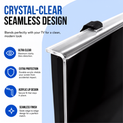 Premium Clear TV Screen Protector - Maximum Protection