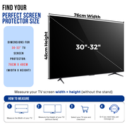 Plus Clear TV Screen Protector - Enhanced Protection