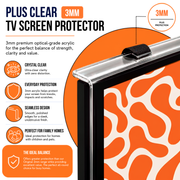 Plus Clear TV Screen Protector - Enhanced Protection